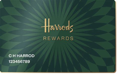 harrods rewards card discount.